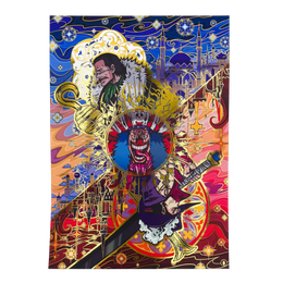 Poster "Warlords" Gold A3