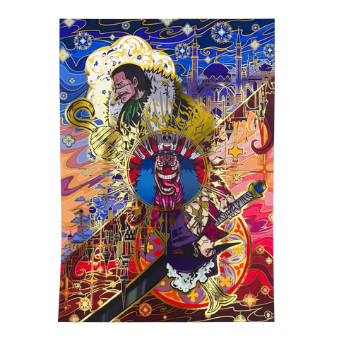 Poster "Warlords" Gold A3