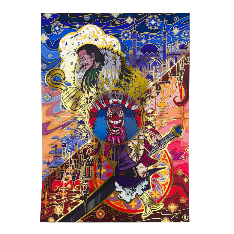 Poster "Warlords" Gold A3