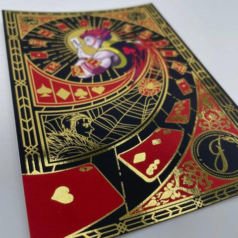"Joker" - Carte gold A6