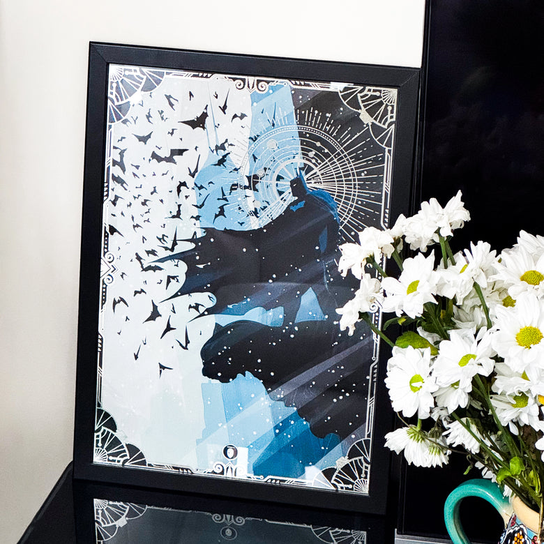 Poster "Winter" Gold A3