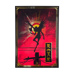 Poster "Angel of death" Gold A3