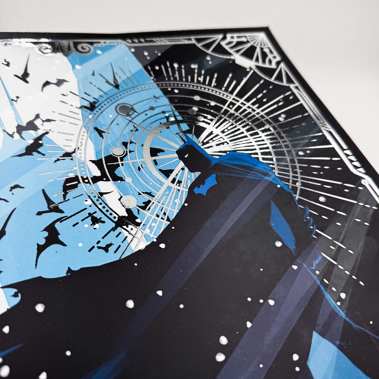 Poster "Winter" Gold A3