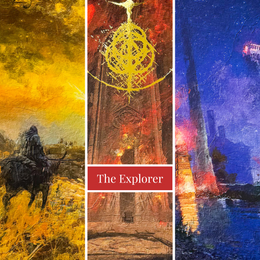 The explorer - Pack poster GOLD A3