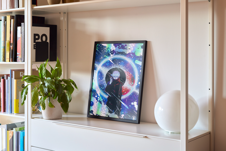 Poster Holographique A3 "Infinite cosmos"