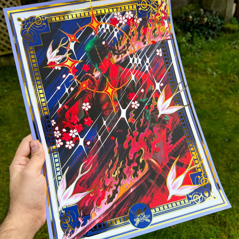Monster Trio pack - A3 gold/holographique