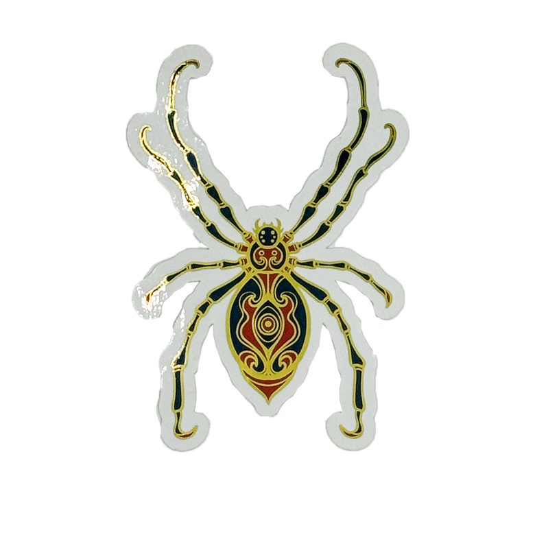 "Iktomi" - Stickers gold 9x10cm