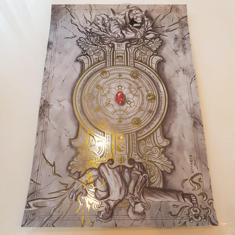 Poster Gold A3 "The truth"