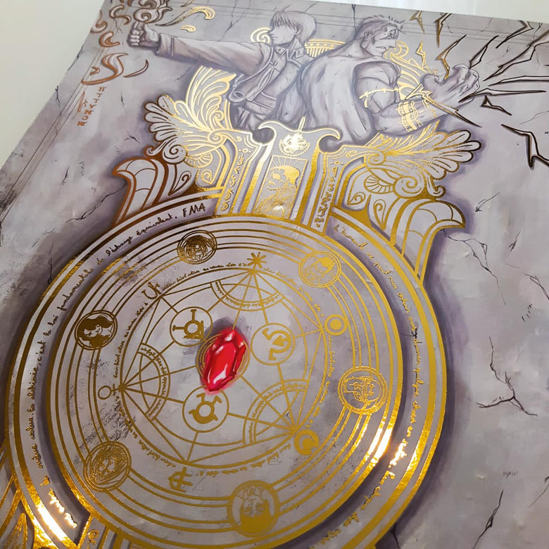 Poster Gold A3 "The truth"