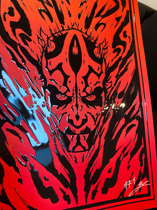 Poster Edition limitée A3 - "Dark side"