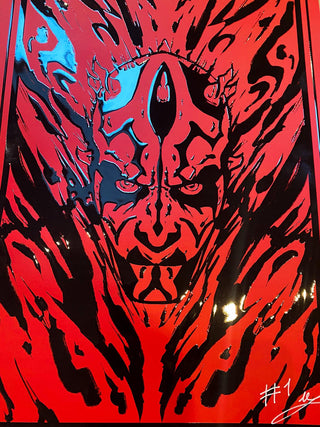 Poster Edition limitée A3 - "Dark side"