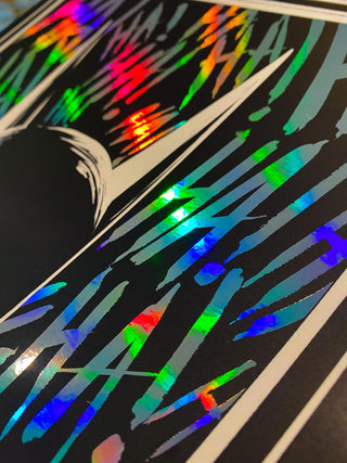 Poster Edition limitée A3 - "The dark knight"