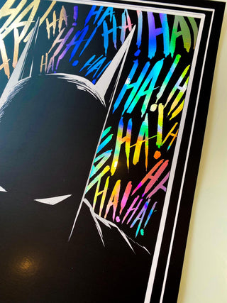 Poster Edition limitée A3 - "The dark knight"