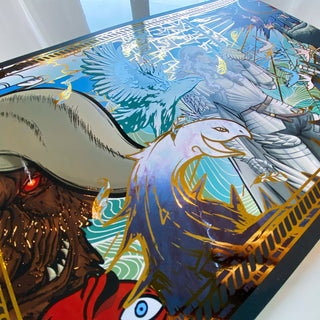 Poster Gold+Vernis A3 "Duel of the fates Part II"
