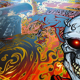 Poster Gold+Vernis A3 "Duel of the fates Part I"