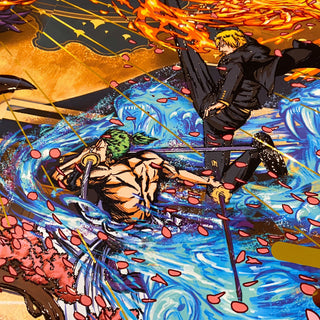 Poster Gold+Vernis A3 "Kabuki Part III"