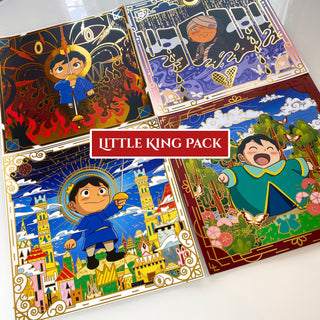 Little King Pack - Poster Gold 30x30cm