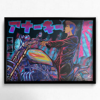 "The biker" - Cadre