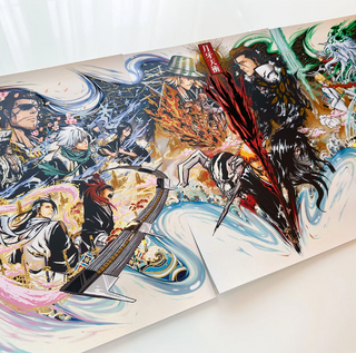 Poster Gold+Vernis A3 "Holy war Part III"