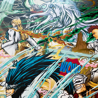 Poster Gold+Vernis A3 "Holy war Part III"