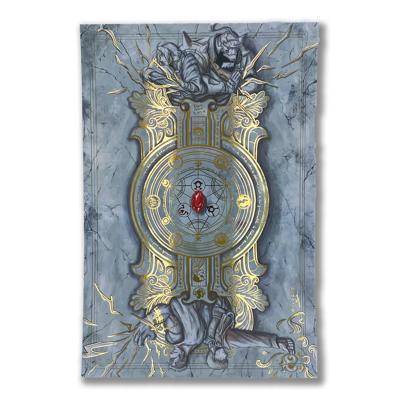 Poster Gold A3 "The truth"