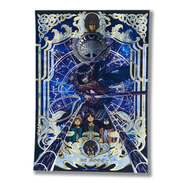 Poster Gold/Silver A3 "The moon"