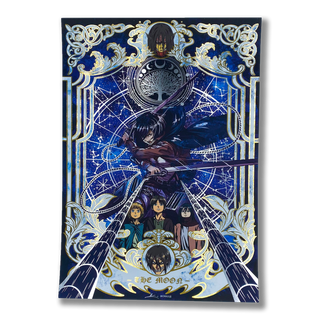 Poster Gold/Silver A3 "The Moon"