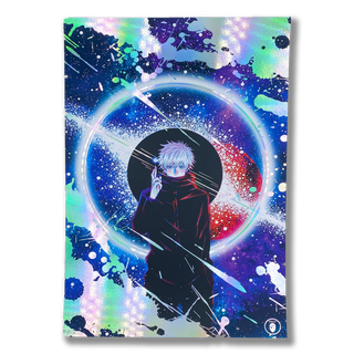 Poster Holographique A3 "Infinite cosmos"